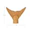 Hello Honey® 11.75" Distressed Gold Salmon Tail Metal Wall Décor